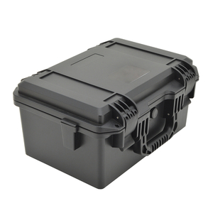 Caja de plástico dura caja de herramientas de herramientas de servicio pesado 
