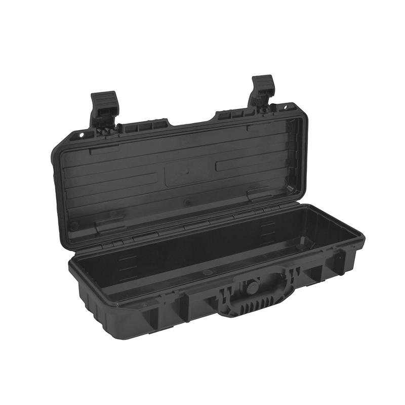 Caja de plástico Caja de herramientas de plástico negro hermético Paquete de caja eléctrica de plástico con mango